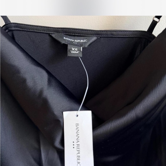 Black Satin Dress (NWT) - Picture 4 of 4